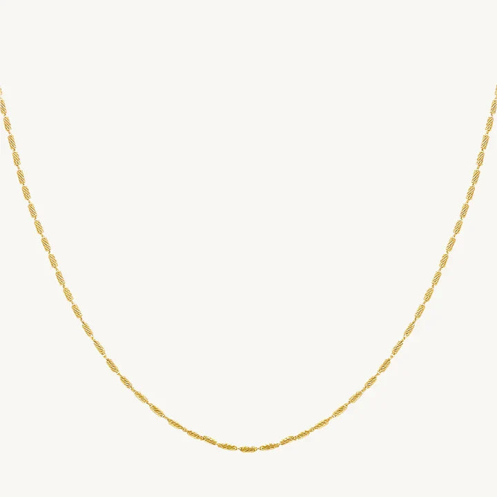 Golden Sands Chain Necklace