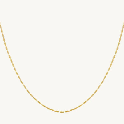 Golden Sands Chain Necklace