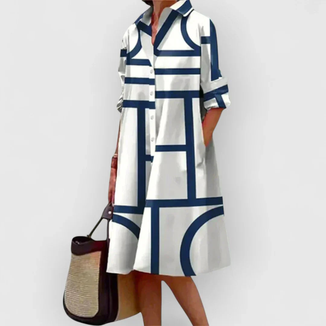 Sarah Midi Dress – Elegance and Comfort Combined