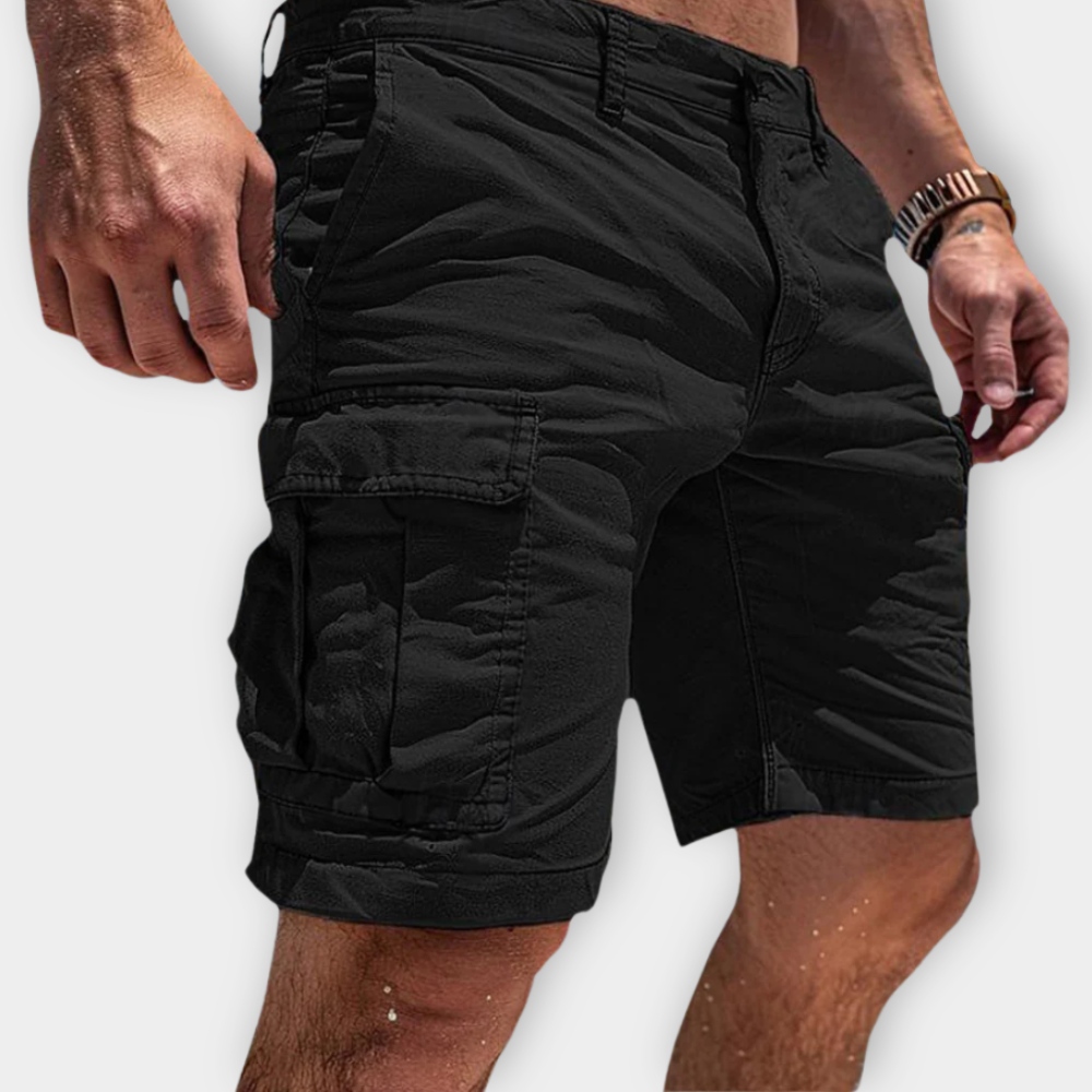 Tharnulf – Cargo Shorts with Flap Pockets