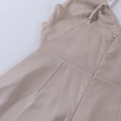 Lottie™ Strappy Cowl Neck Satin Midi Dress