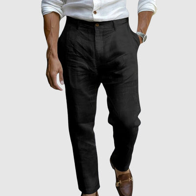 Saint-Tropez Chic Linen Trousers