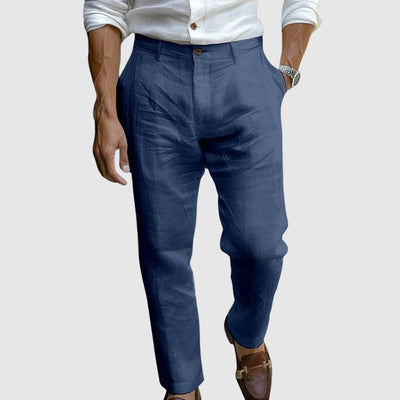 Saint-Tropez Chic Linen Trousers