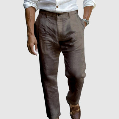 Saint-Tropez Chic Linen Trousers