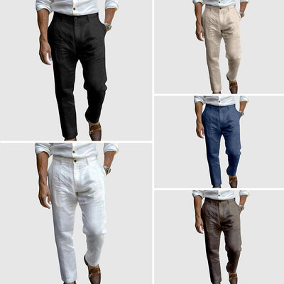 Saint-Tropez Chic Linen Trousers