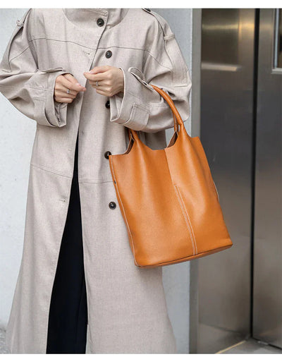 SAGA | LIGHT BLUE BUCKET BAG