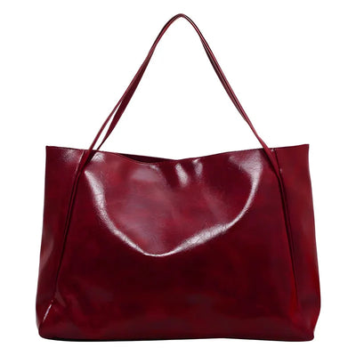LISA | SPACIOUS BROWN TOTE