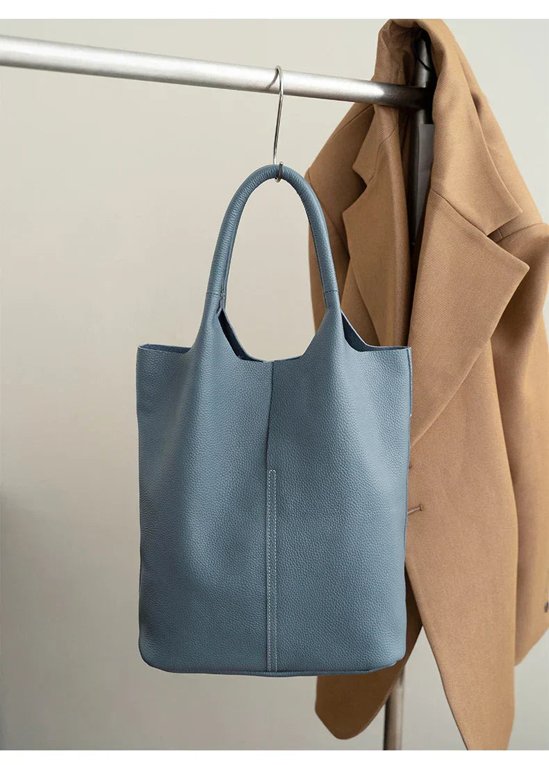 SAGA | LIGHT BLUE BUCKET BAG