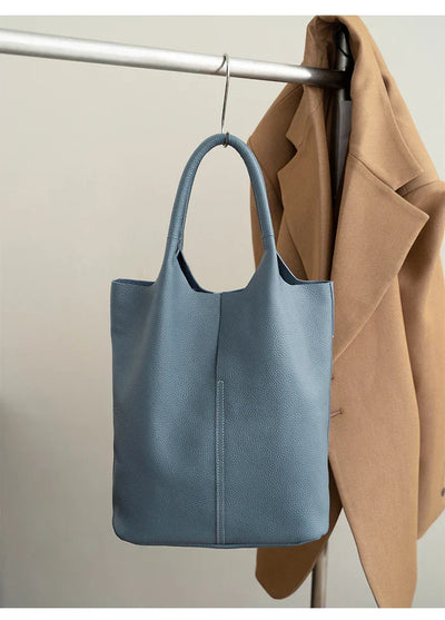 SAGA | LIGHT BLUE BUCKET BAG