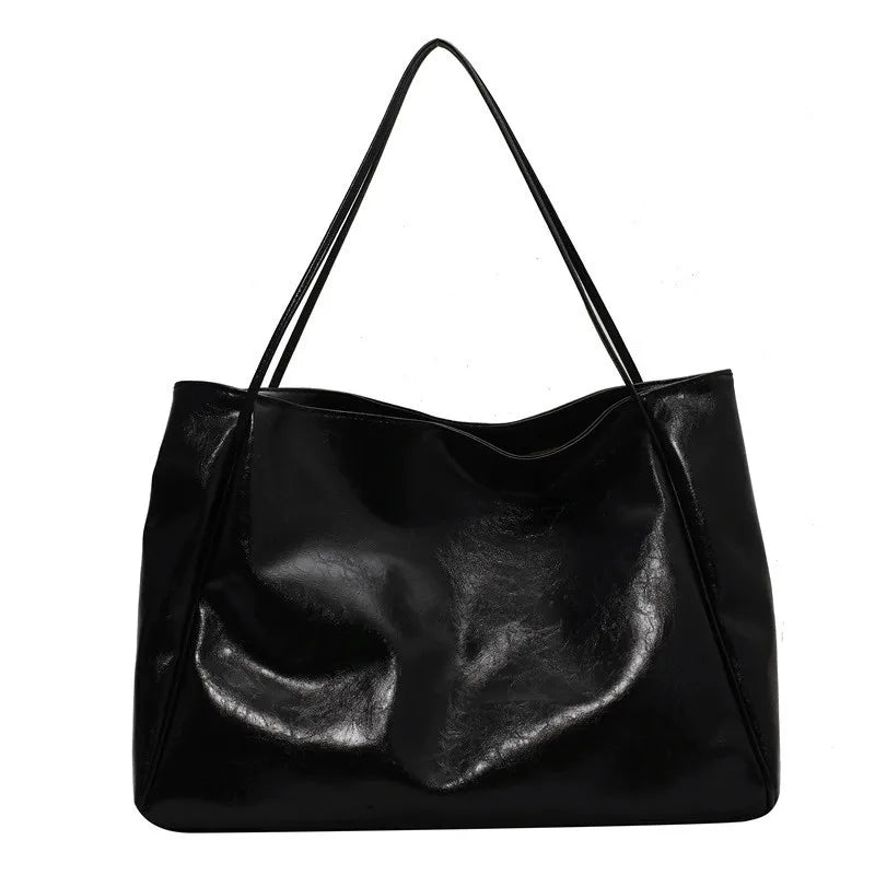 LISA | SPACIOUS BROWN TOTE