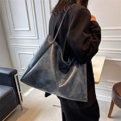LISA | SPACIOUS BROWN TOTE
