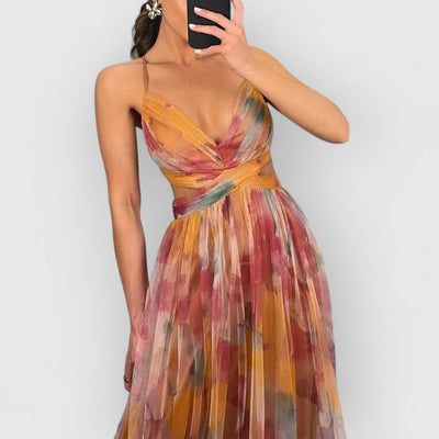 Verity | Maxi Dress with Floral Print