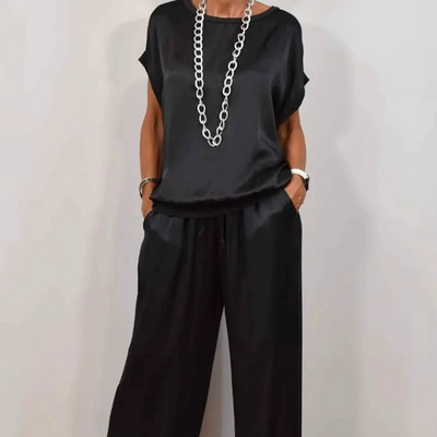 Oceane™ Elegant Loose Shirt Pants Set