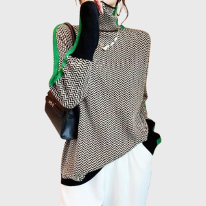 Clarabella – Mélange Turtleneck Sweater